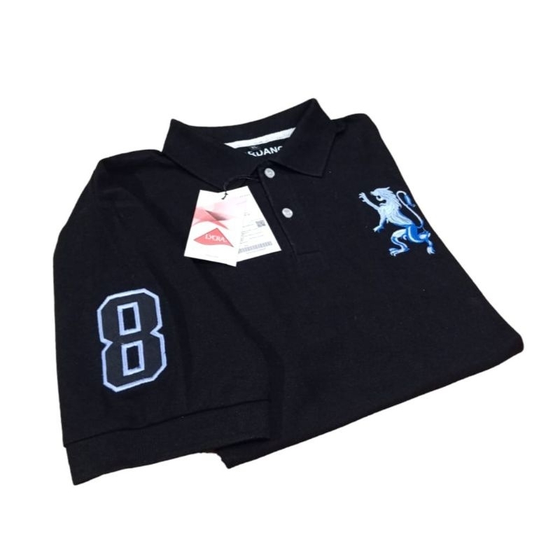 Baju Kaos Pria Jumbo M L XL XXL XXXL - Kaos Kerah Giordano Lengan Pendek Distro Original