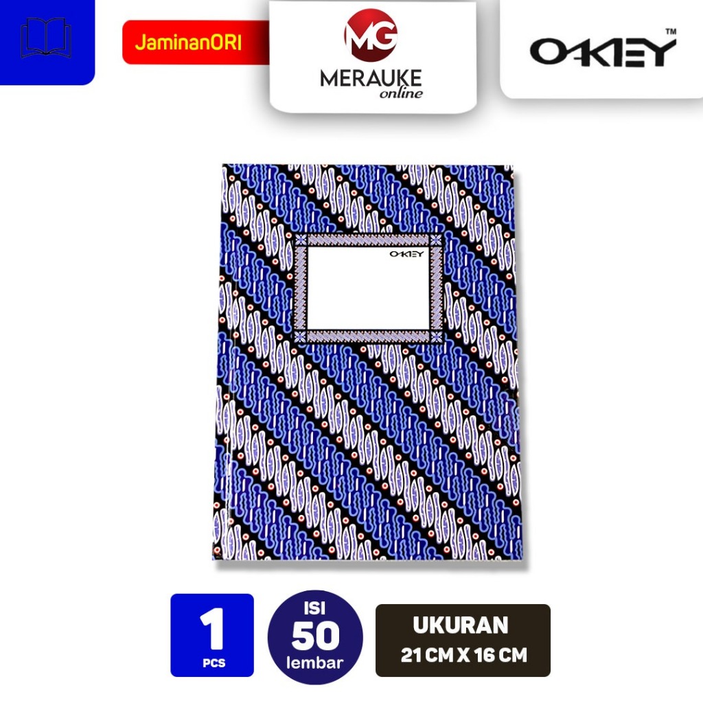 

Hard Cover KIKY OKEY Quarto 50 Lembar