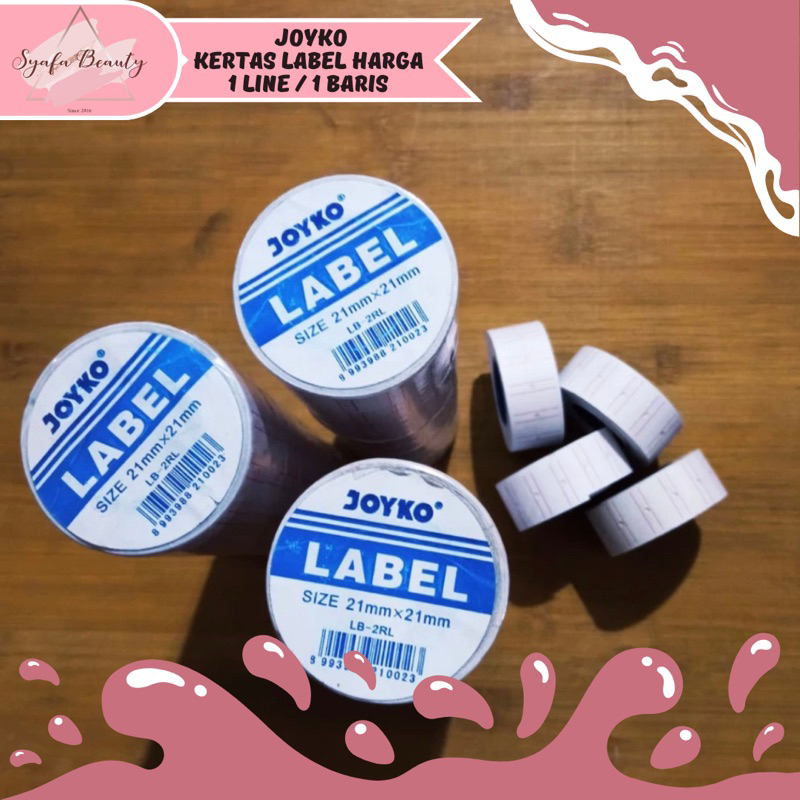 

[JOYKO] - Kertas Label Harga 1 Line (LB-2RL)