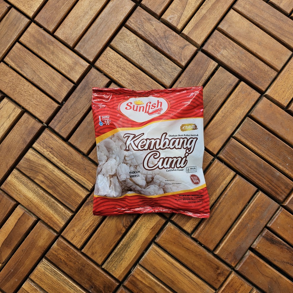 

Sunfish Kembang Cumi 200gr