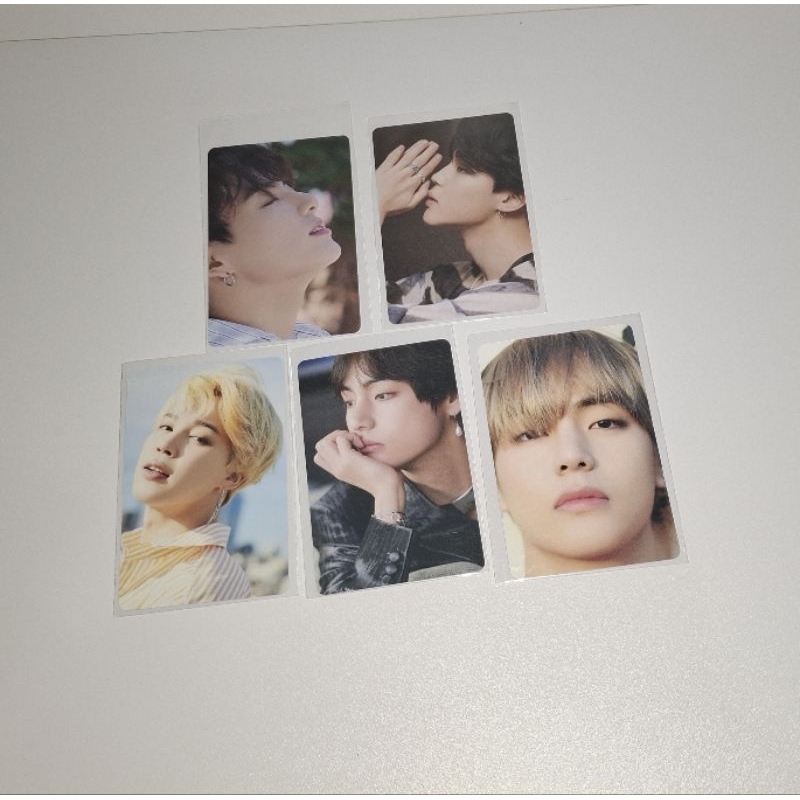 [PHOTOCARD OFFICIAL BTS V JIMIN JUNGKOOK] PC DICON 101