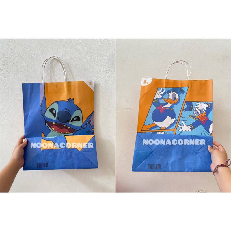 

Paperbag Ohsome x Disney 90th Stitch & Donald Duck (1 pcs)