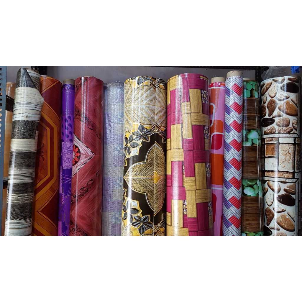 Jual Tikar Terpal Karpet Lantai Plastik Vinyl Tebal Perlengkapan Dekorasi Dinding Rumah Meteran Mura