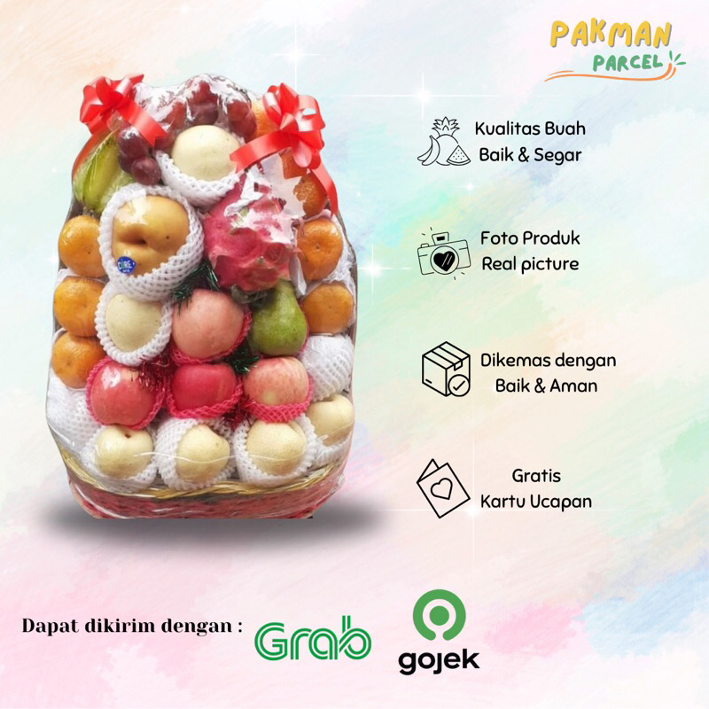 

Parcel Buah Segar / Hampers Buah Premium / Parcel Buah Custom / Parcel Buah Jabodetabek