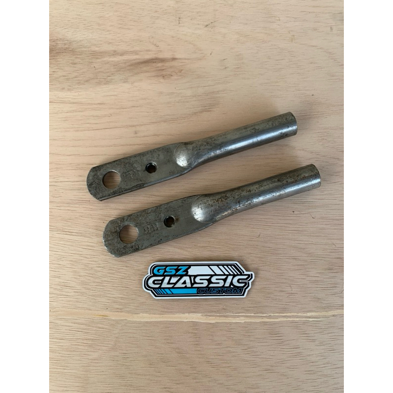 Sambungan patahan rangka belakang cb 100 125 potongan pipa frame buntut buntutan bahan tebal model o