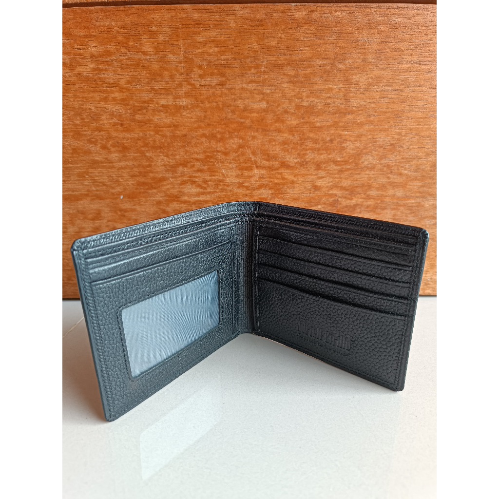 Dompet Pria Adriell Cirillo Kulit Premium Hitam