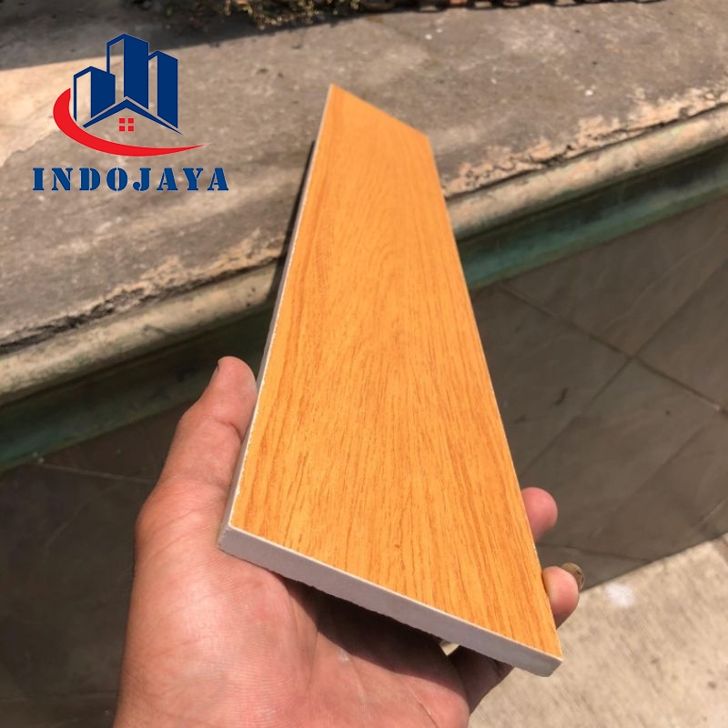 list granit 10x60 motif kayu Agathis brown plint keramik lantai dinding mett doff