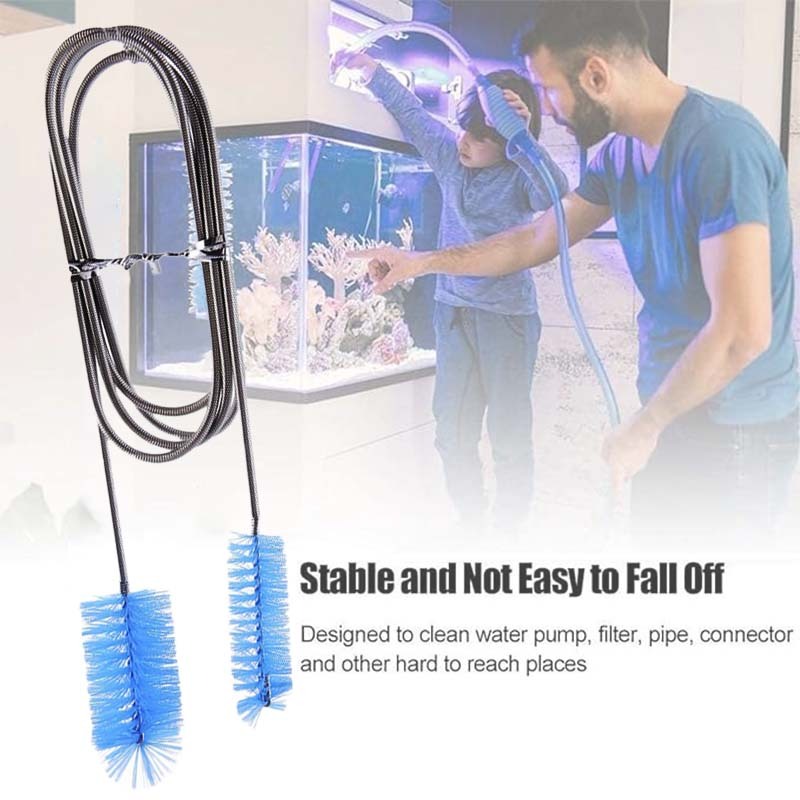 sikat pipa panjang sikat selang kat pembersih pipa Sikat Brush Lily Pipe Aquarium