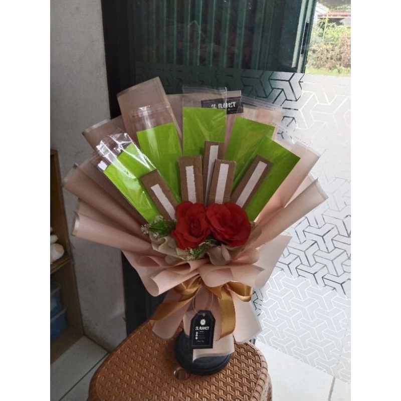 buket kosong untuk photo/snack/rokok