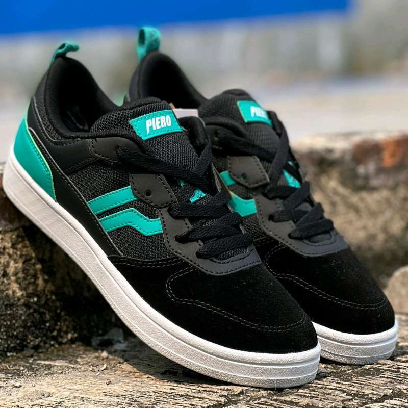 Piero Jorge Black Teal White