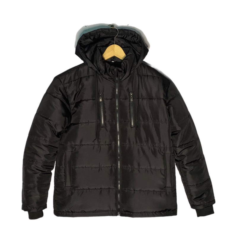 Hot jaket puffer pria Terbaru tebal hangat tahan angin tahan air jaket kembung jaket motor jaket gun