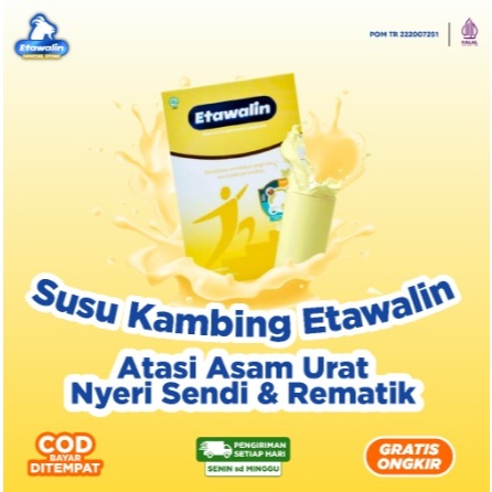 

Etawalin Susu Tulang Solusi Asam Urat Nyeri Sendi Rematik Original