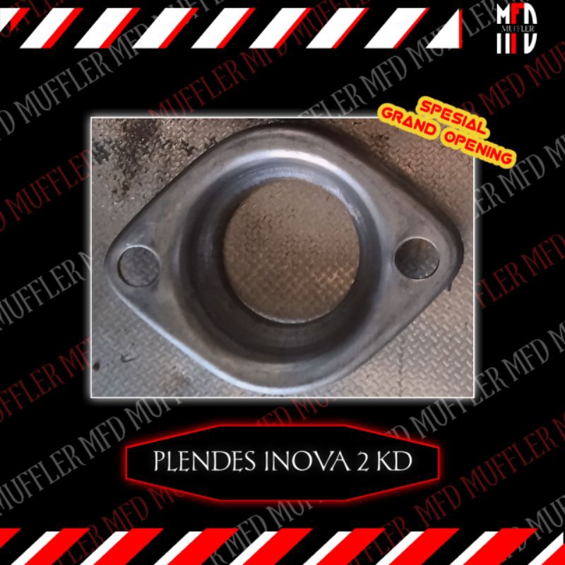 Plendes Mobil Innova 2 KD Bensin 2 inc Penyambung Pipa Knalpot Berkualitas