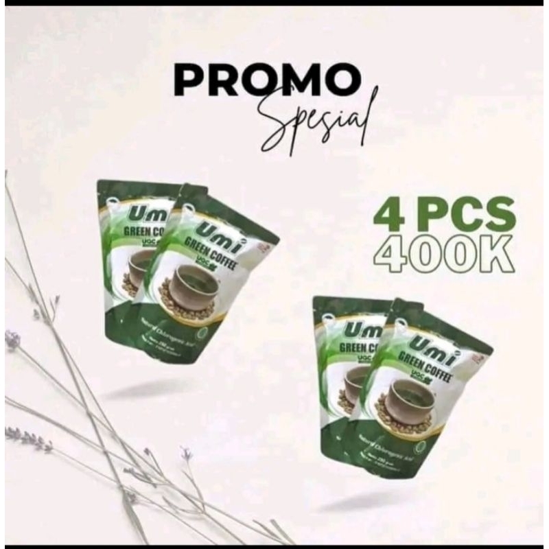 

UGC UMI GREEN COFFEE PAKET HARGA SPESIAL