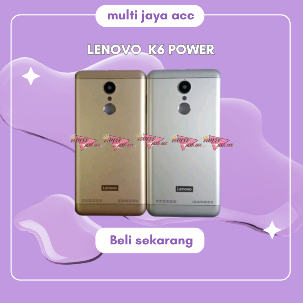 Backdoor Tutup Belakang Lenovo K6 POWER Casing