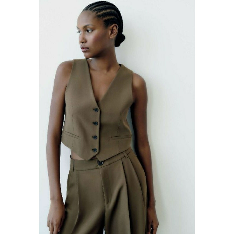 Zara Vest, Zara Rompi, Preloved Zara, Zara Preloved, Zara Blouse Preloved, Zara Top Preloved, Preliv