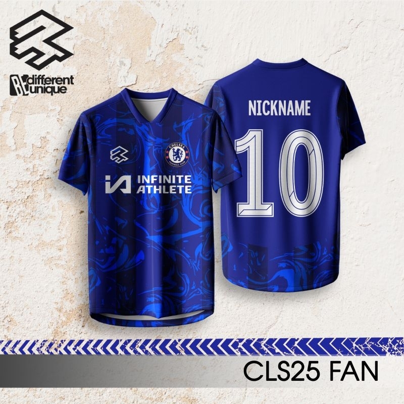 Jersey Bola Fantasy Printing Premium Costum Nama CLS25 FANT