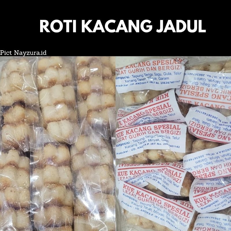 

Nayzura.id | Roti Kacang Jadul | Kue kacang | 1 Ball 10 Pack