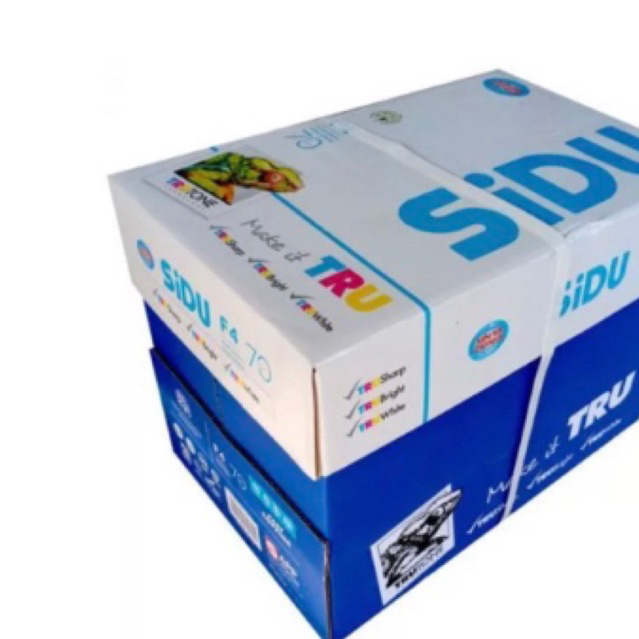 

Sidu kertas f4 70 GSM 1 bok isi 5 Rim
