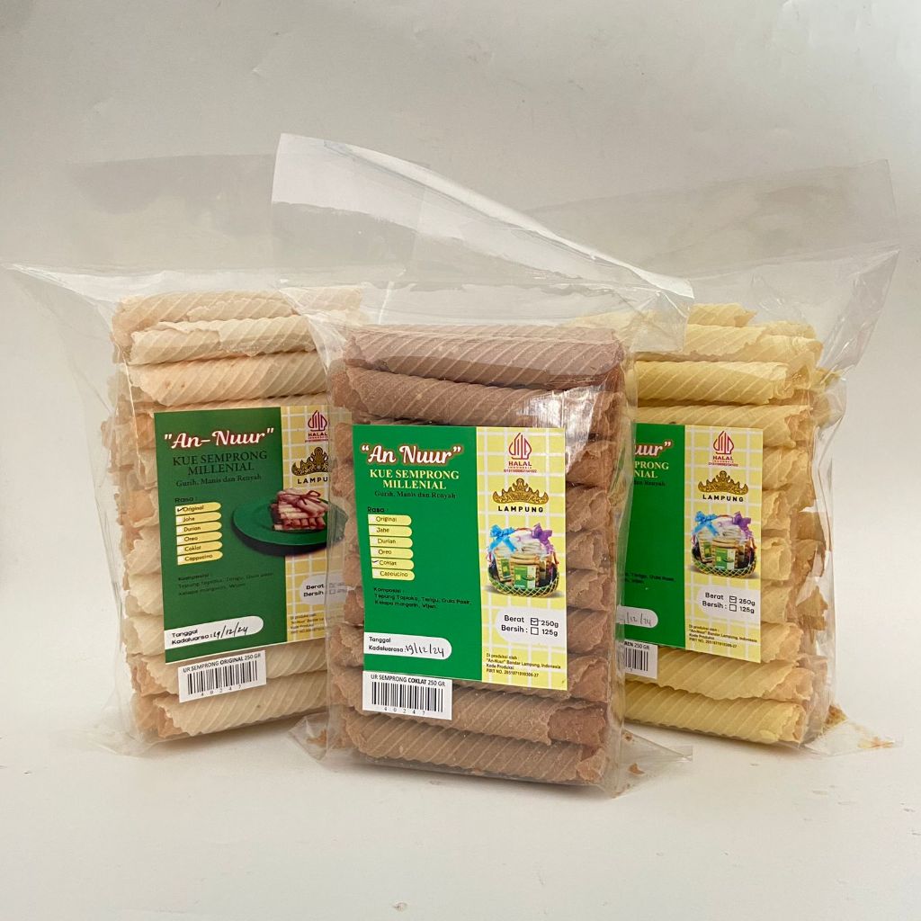 

Kue Semprong A Nur 250 Gram All Variant