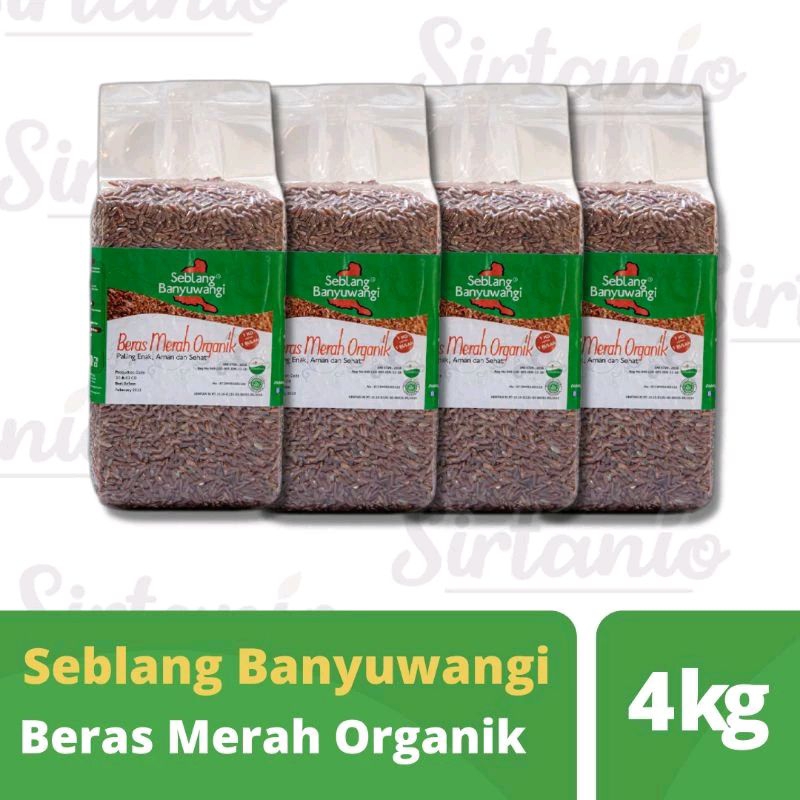 

SIRTANIO - PAKET 4KG BERAS MERAH ORGANIK UNTUK DIET DAN PENCEGAH PENYAKIT DIABET