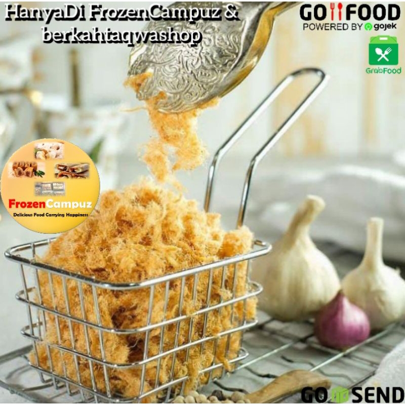 

Abon Ayam Crunchy 250gr Original Spicy Abon Ayam Spesial Abon Ayam Original/Abon Ayam