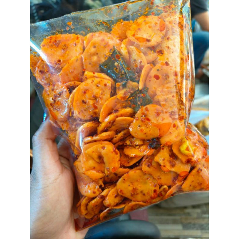 

seblak kering kemplang extra daun jeruk 250gr