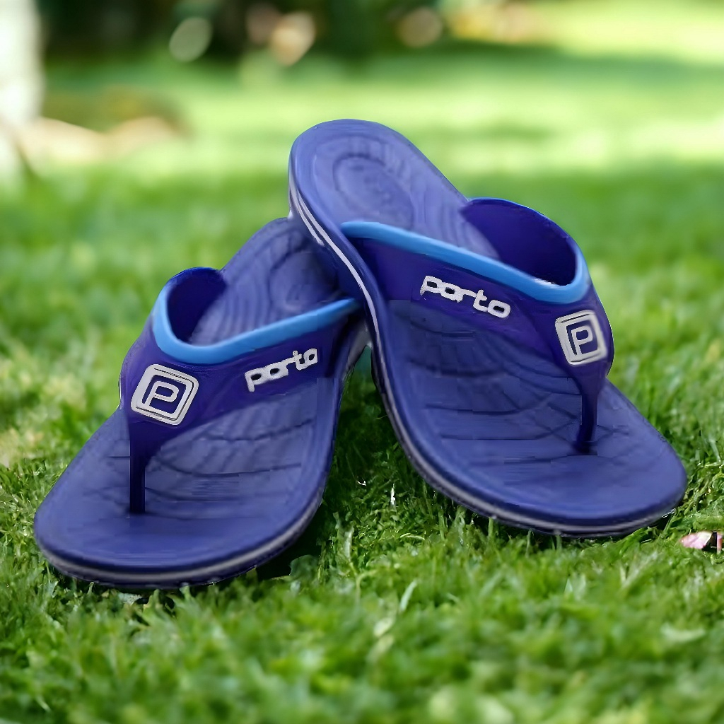 Sandal PORTO Anak, Sandal Jepit Anak Usia 6th s/d 10th, Sandal Karet Anak Laki-laki & Perempuan