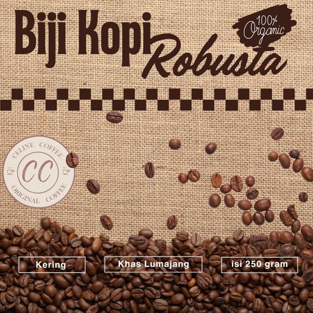 

BIJI KOPI ROBUSTA (CELINE COFFEE)