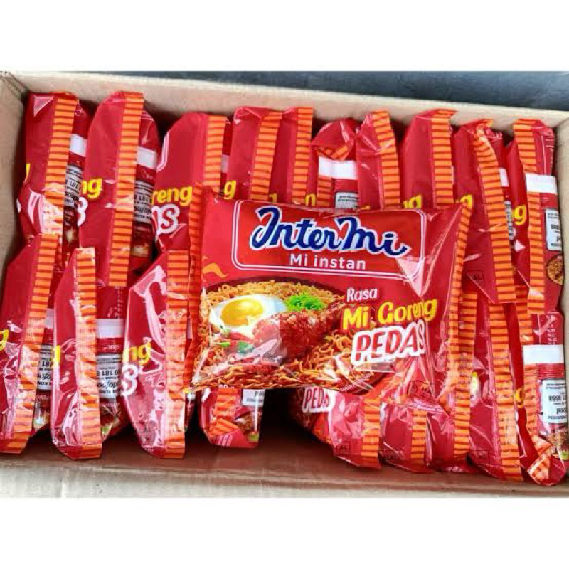 

(1/2 Dus isi 20 Bungkus) INTERMIE GORENG PEDAS