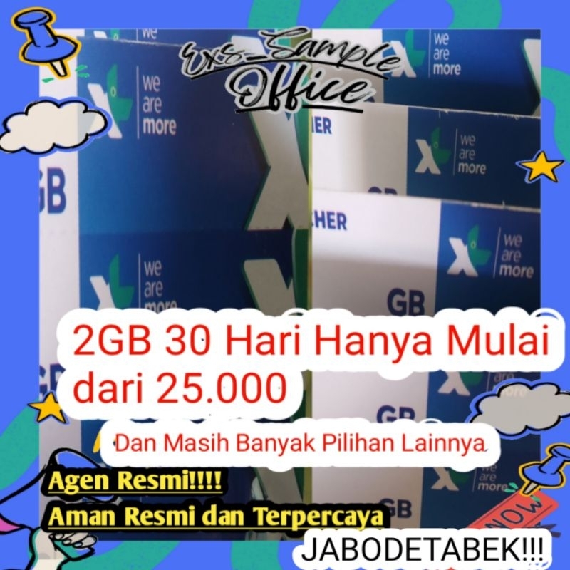 Voucher XL Isi Kuota