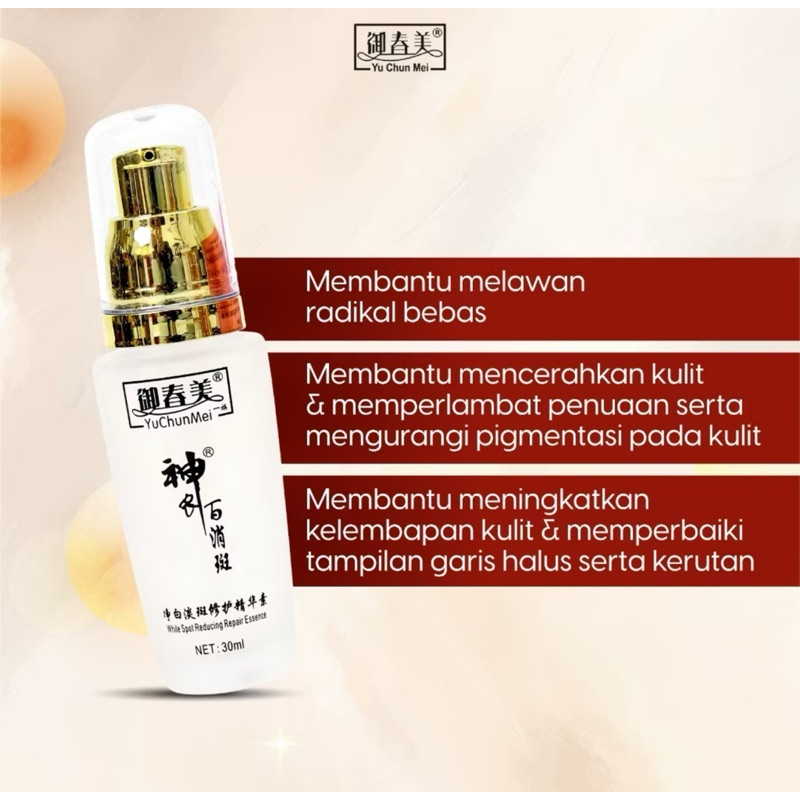 (IMPORT) Yu Chun Mei CordyCeps Serum Whitening Berhologram 100% Original