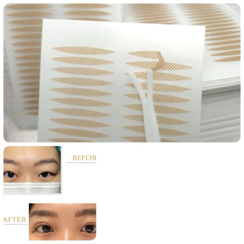 Natural Double Eyelid Tape / Beauty World Double Eyelid Tape 30pasang Skot mata
