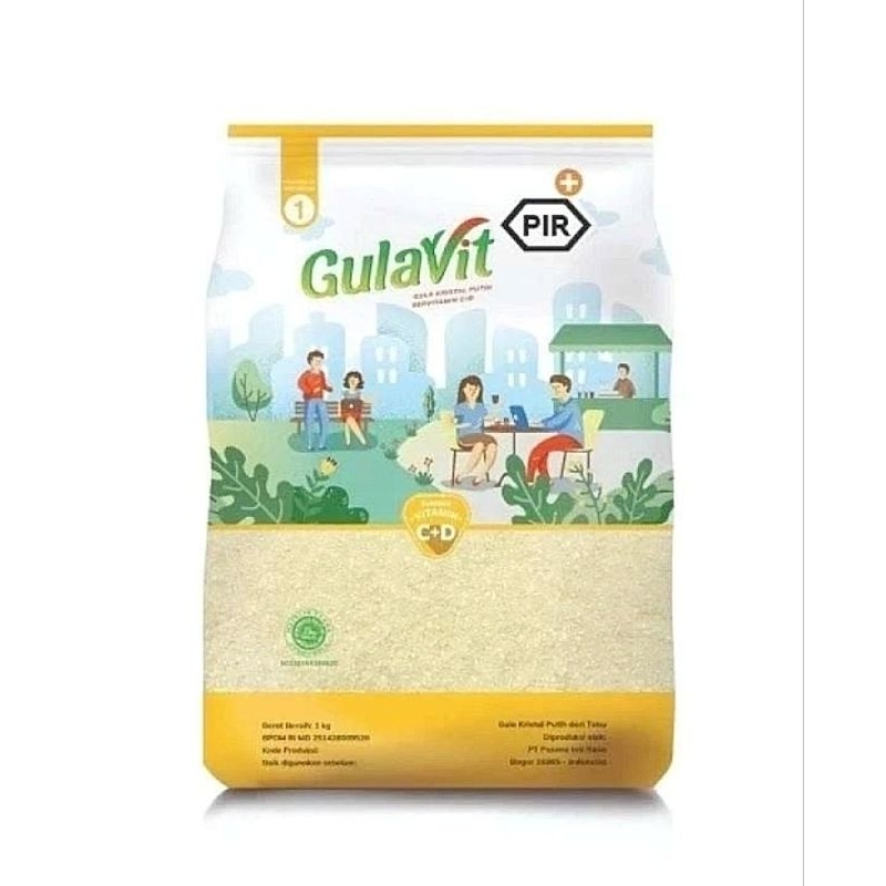 

Gula Vit, Gula pasir, Gulavit, Gula putih, kemasan 1kg