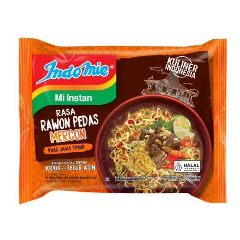 

Indomie Rawon Pedas Mercon 75G