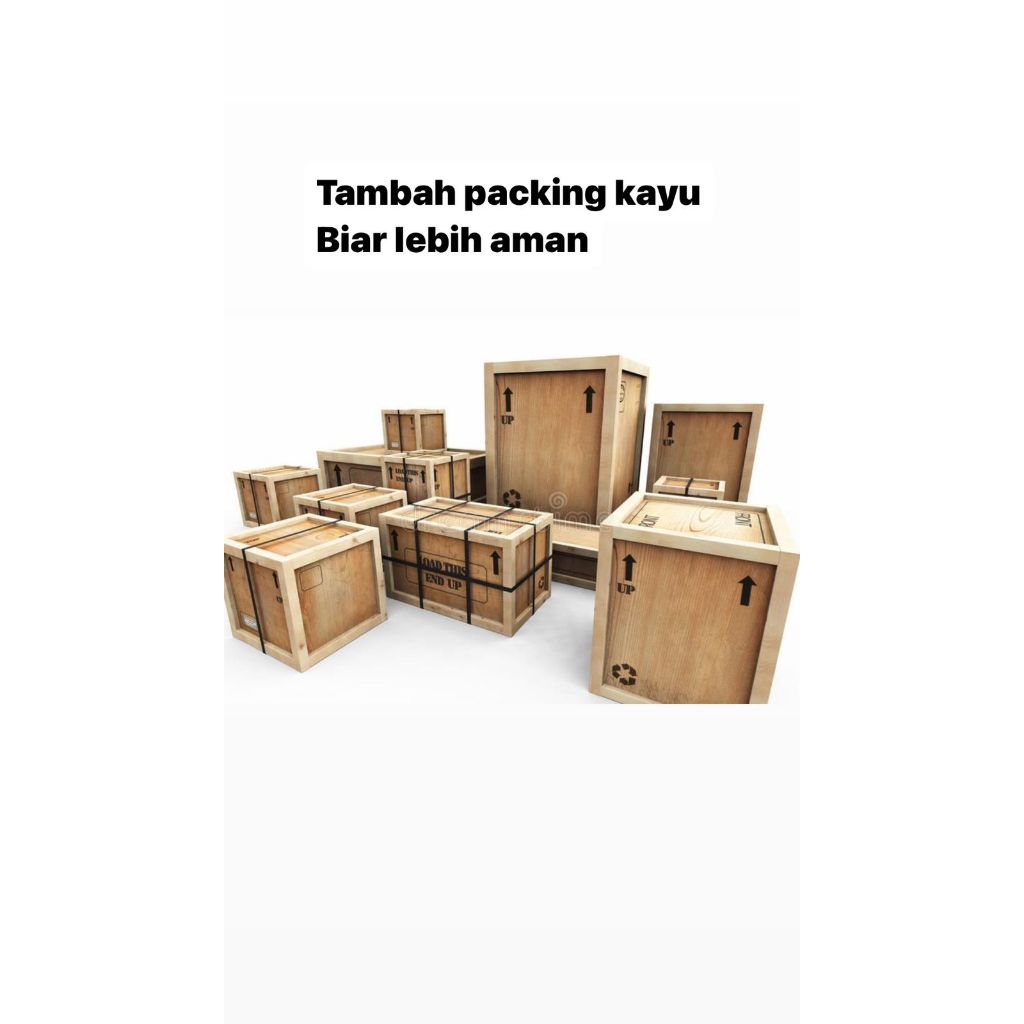 

packing kayu tambahan untuk luar kota atau dalam kota