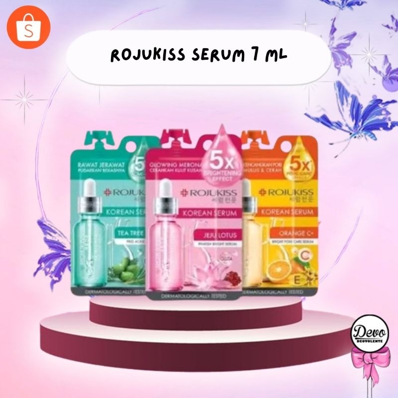 ✅DEVO✅Rojukiss Korean Serum 8 ml/SOCIOLA/Serum Korea/Rojukis Korean serum 8ml/ rojukiss korean serum