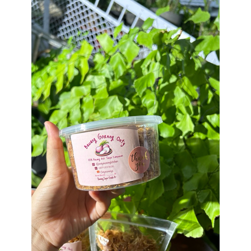 

BAWANG GORENG PREMIUM 100% TANPA CAMPURAN KEMASAN THINWALL 450ml