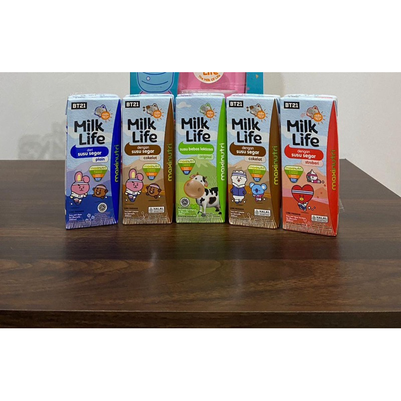 

Susu MilkLife 200ml edisi BT21