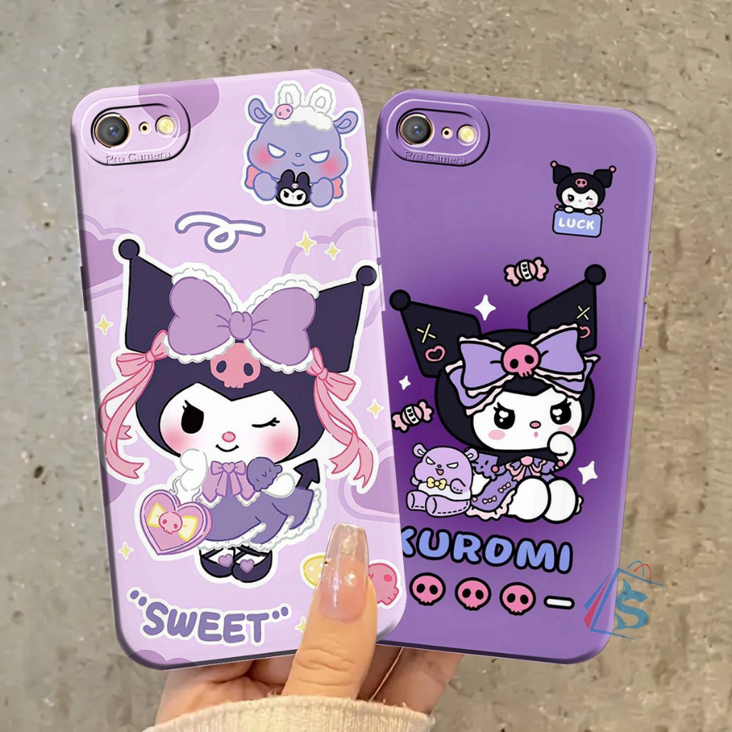 [SHARKCASE] Softcase OPPO A83 A71 F1S A37 A39 A57 2018 Motif Kuromi Cute Kekinian - Case Oppo - Kesi
