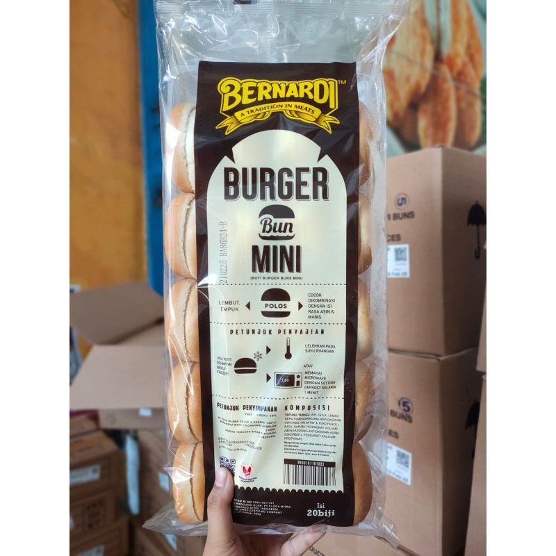 Roti Burger Bernardi isi 20