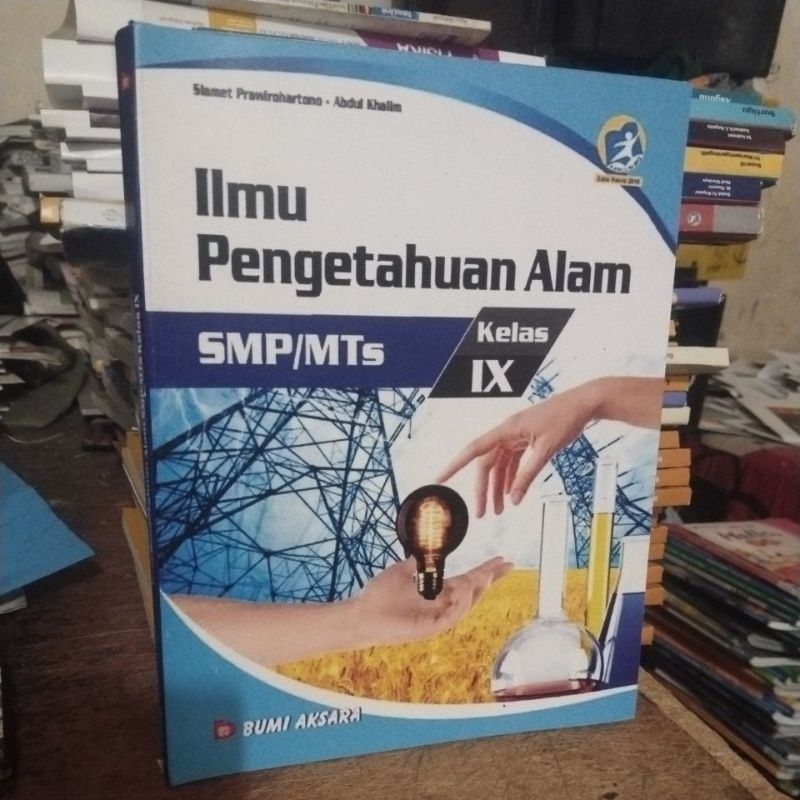 buku IPA(ilmu pengetahuan alam) SMP kelas 3-9 penerbit bumi aksara
