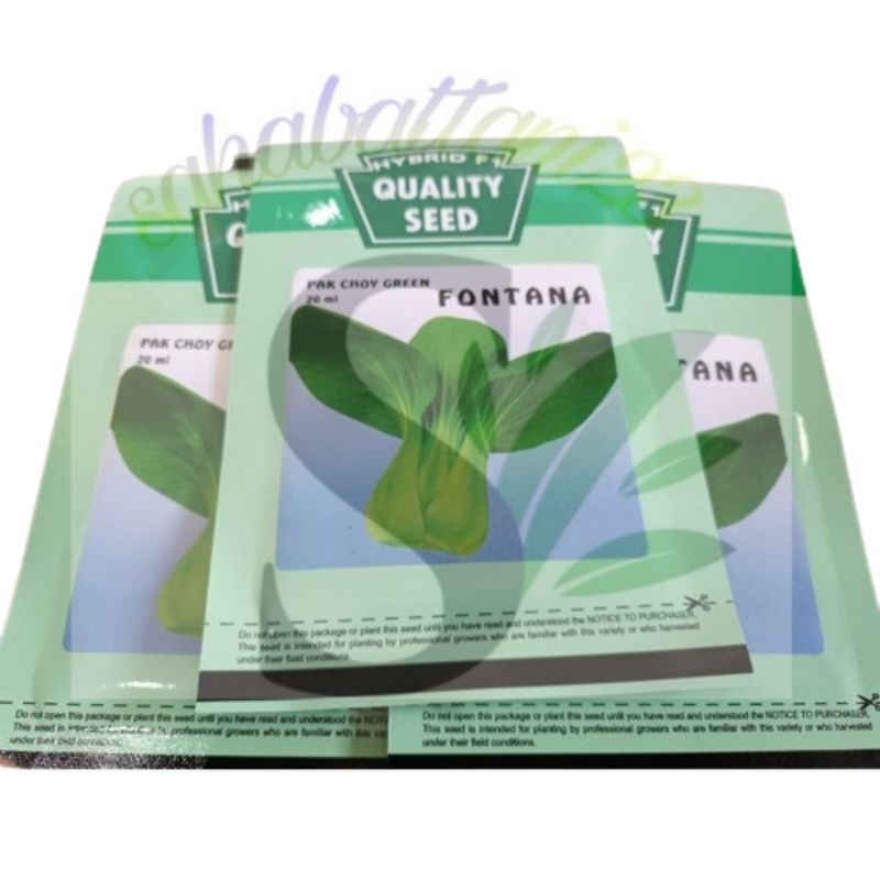 Benih Pakcoy FONTANA berat 20gram