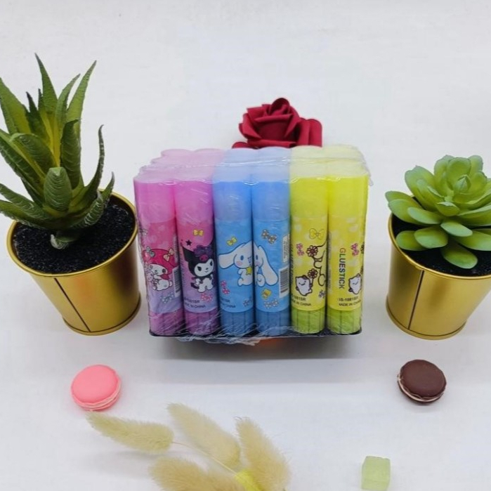 

Lem Stik (1pak=24pc) Ukuran Kecil 10gram/ Lem Stick / Lem Murah / Lem Fancy / Glue Stik Fancy