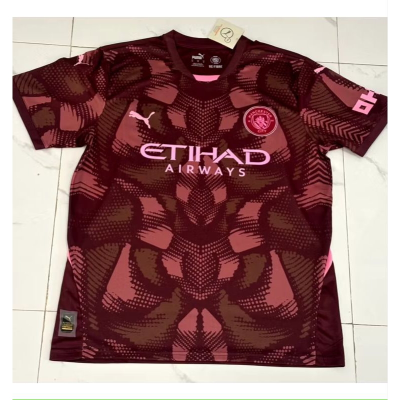 Baju Bola Jersey Manchester City GK Goalkeeper 2024 2025 Grade Ori Official