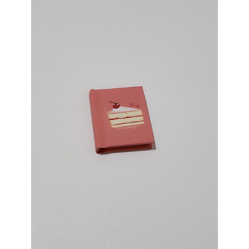 

Cake before meals mini diary book