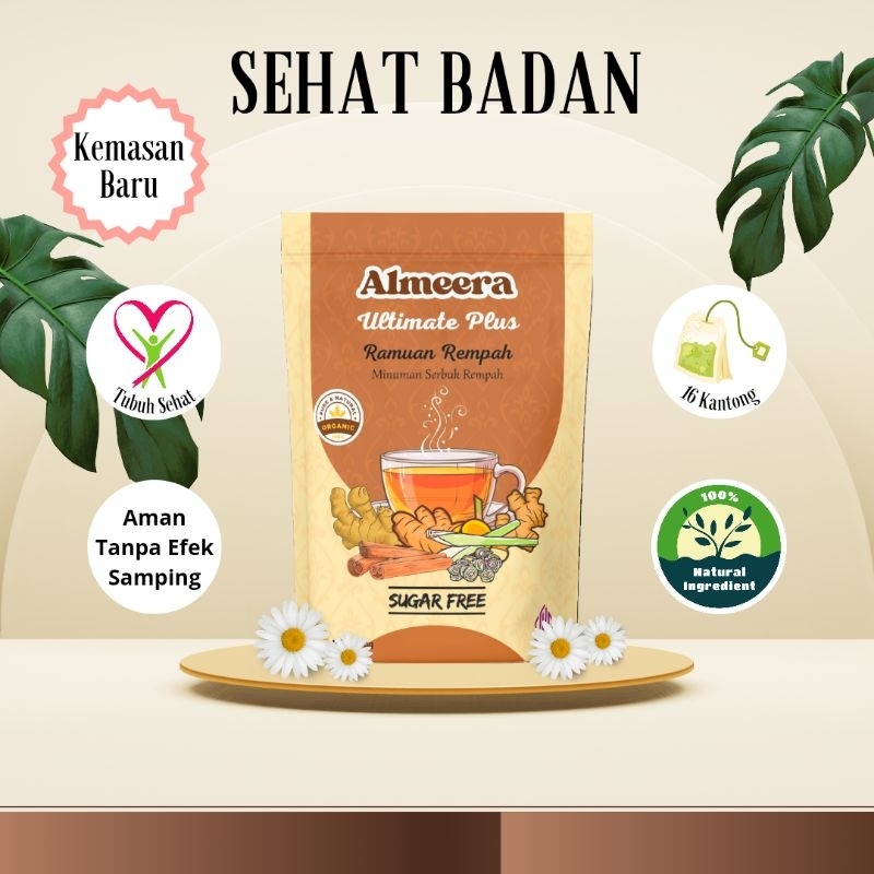 

Almeera Sehat Badan | Teh Rempah | JSR Ultimate Plus | Teh Detox