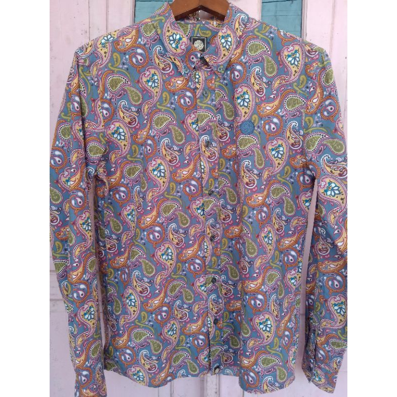 Kemeja Pretty Green Paisley Multi Colour