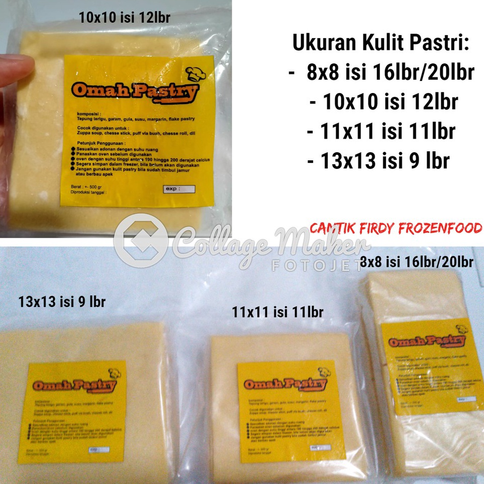 

Promo Terbatas KULIT PASTRY