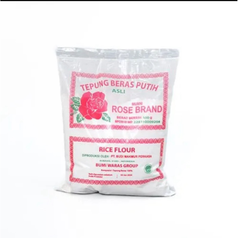 

Rose Brand Tepung Beras 500Gr